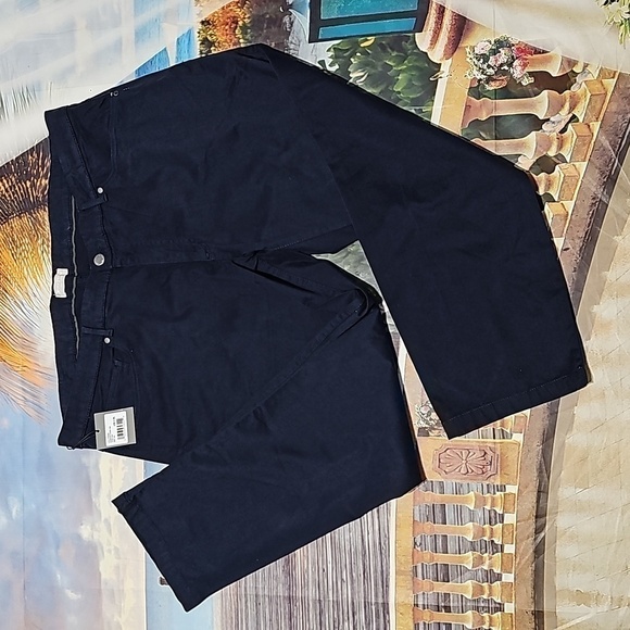 Hickey Freeman Navy Pants Size 42x32 NWT - Picture 2 of 7